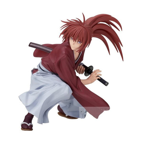 Figura banpresto rurouni kenshin vibration stars kenshin himura 12cm