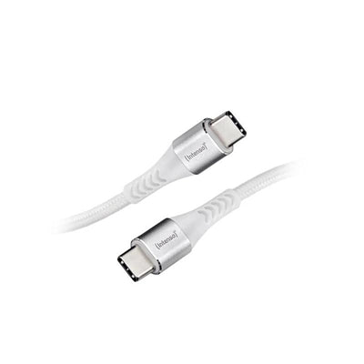 Cable usb - c a usb - c intenso 1.5m c315c blanco