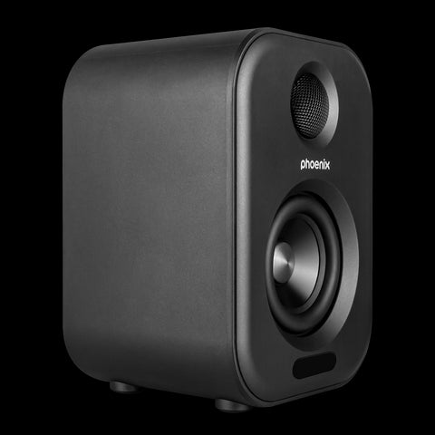 Altavoces de estudio phoenix sonika 50w con bluetooth jack usb para ordenador