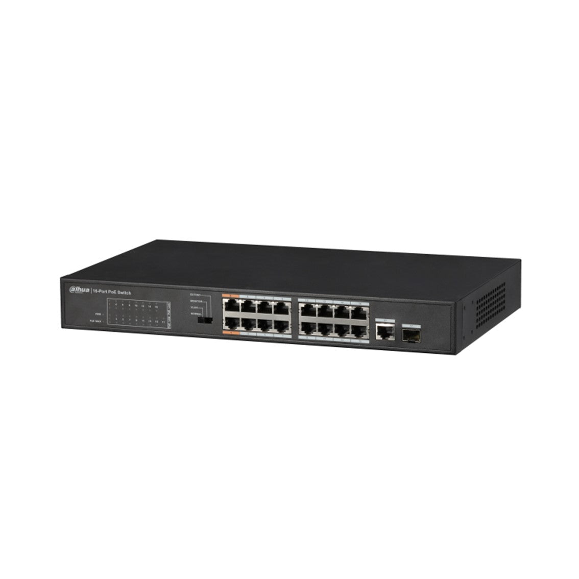 Switch dahua dh - pfs3117 - 16et - 135 16 puertos gigabit ethernet 1 puerto sfp