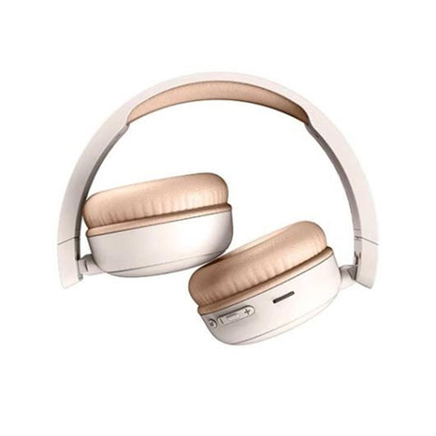Auriculares energy sistem radiocolor fm bluetooth cream