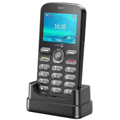 Telefono movil doro 1880 black - 2.4pulgadas - 4g - color negro