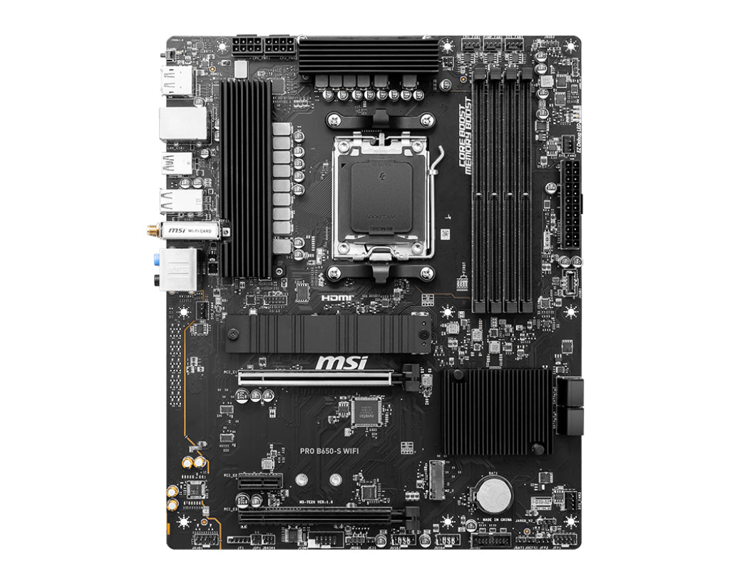 Placa base msi am5 pro b650 - s wifi atx ddr5