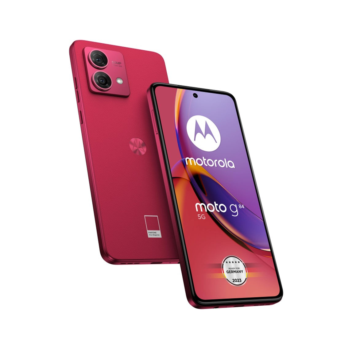 Telefono movil smartphone motorola moto g84 6.55pulgadas 12gb 256gb magenta