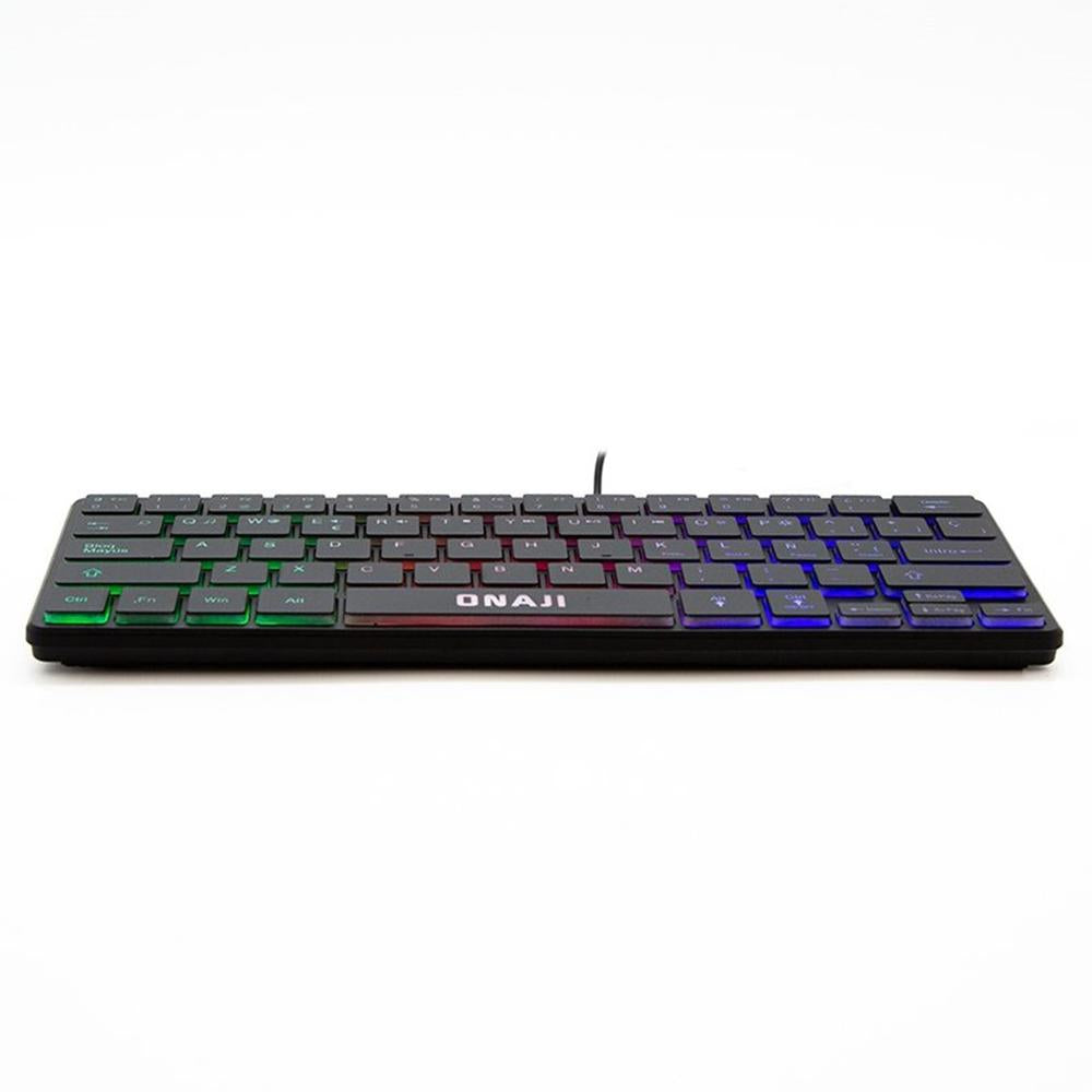 Teclado gaming onaji kii rgb