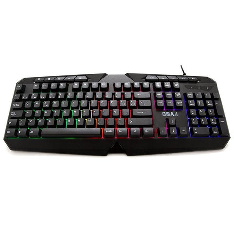 Teclado gaming onaji yubi rgb