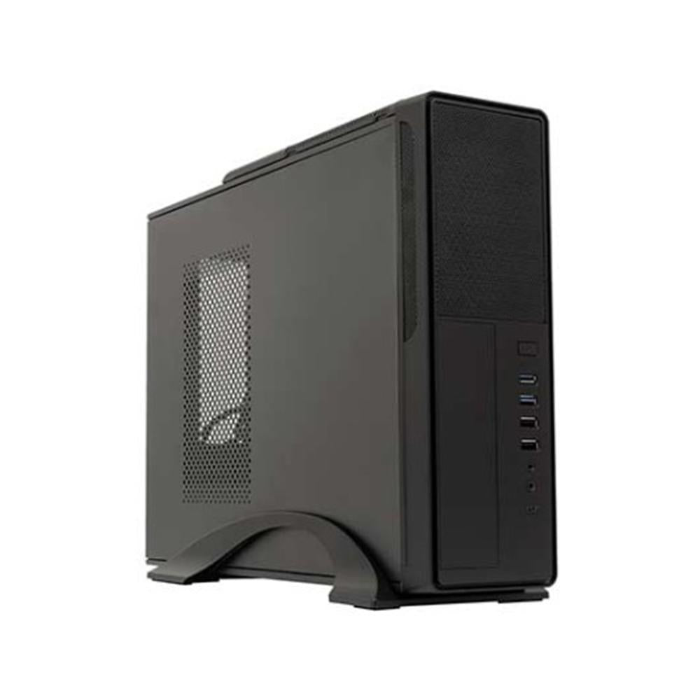 Caja ordenador unykach micro atx slim negro 450w