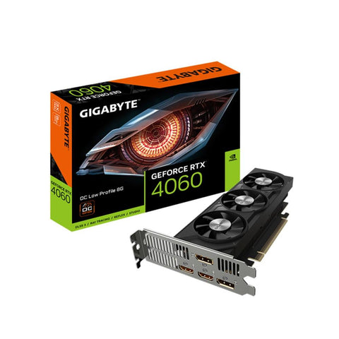 Tarjeta grafica gigabyte nvidia rtx 4060 oc lp 8gb gddr6