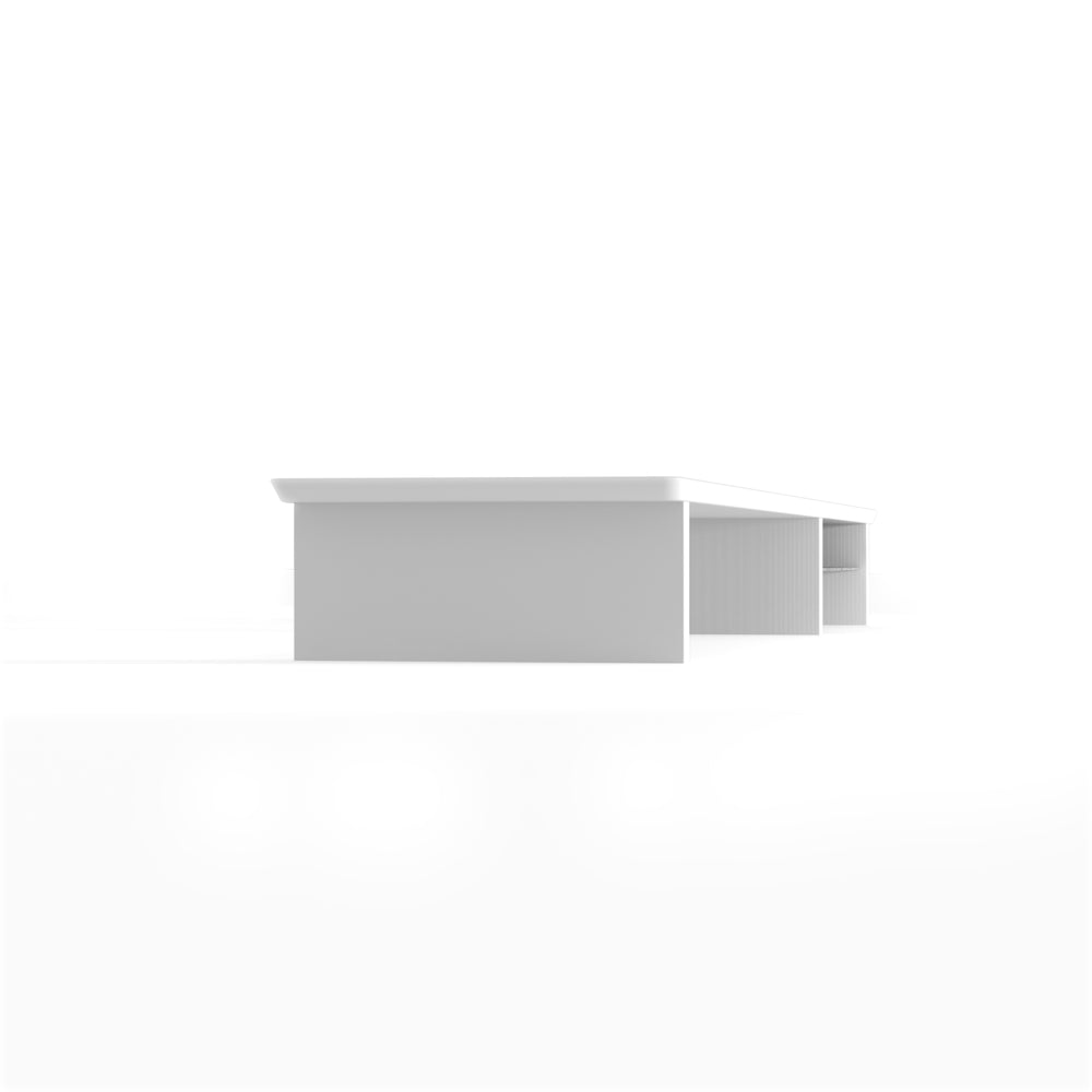 Phoenix harmony estante elevador de monitor en madera para escritorio blanco con bandeja forrada en fieltro