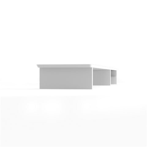 Phoenix harmony estante elevador de monitor en madera para escritorio blanco con bandeja forrada en fieltro