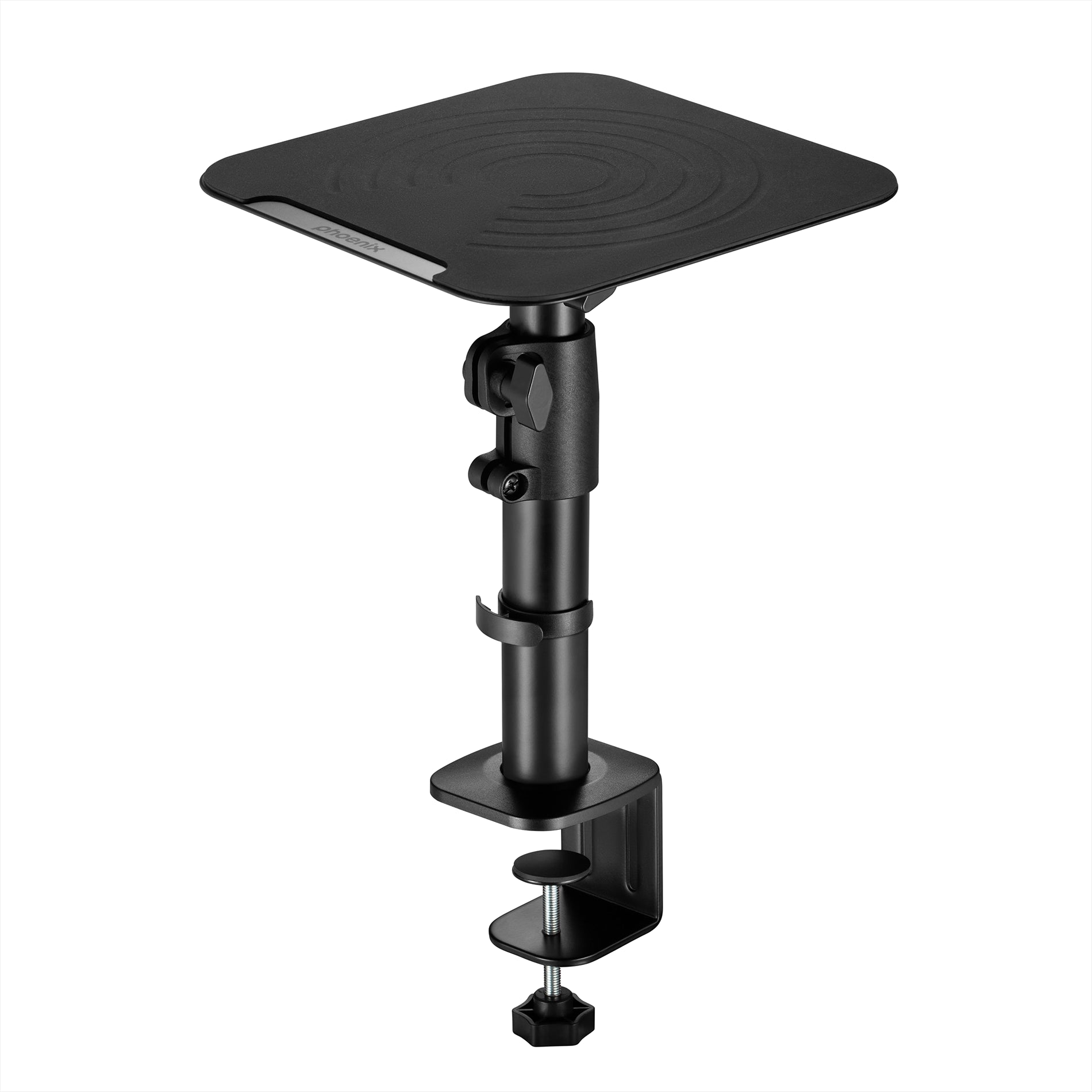 Soportes universales phoenix para altavoces de escritorio - ajustables en altura e inclinación
