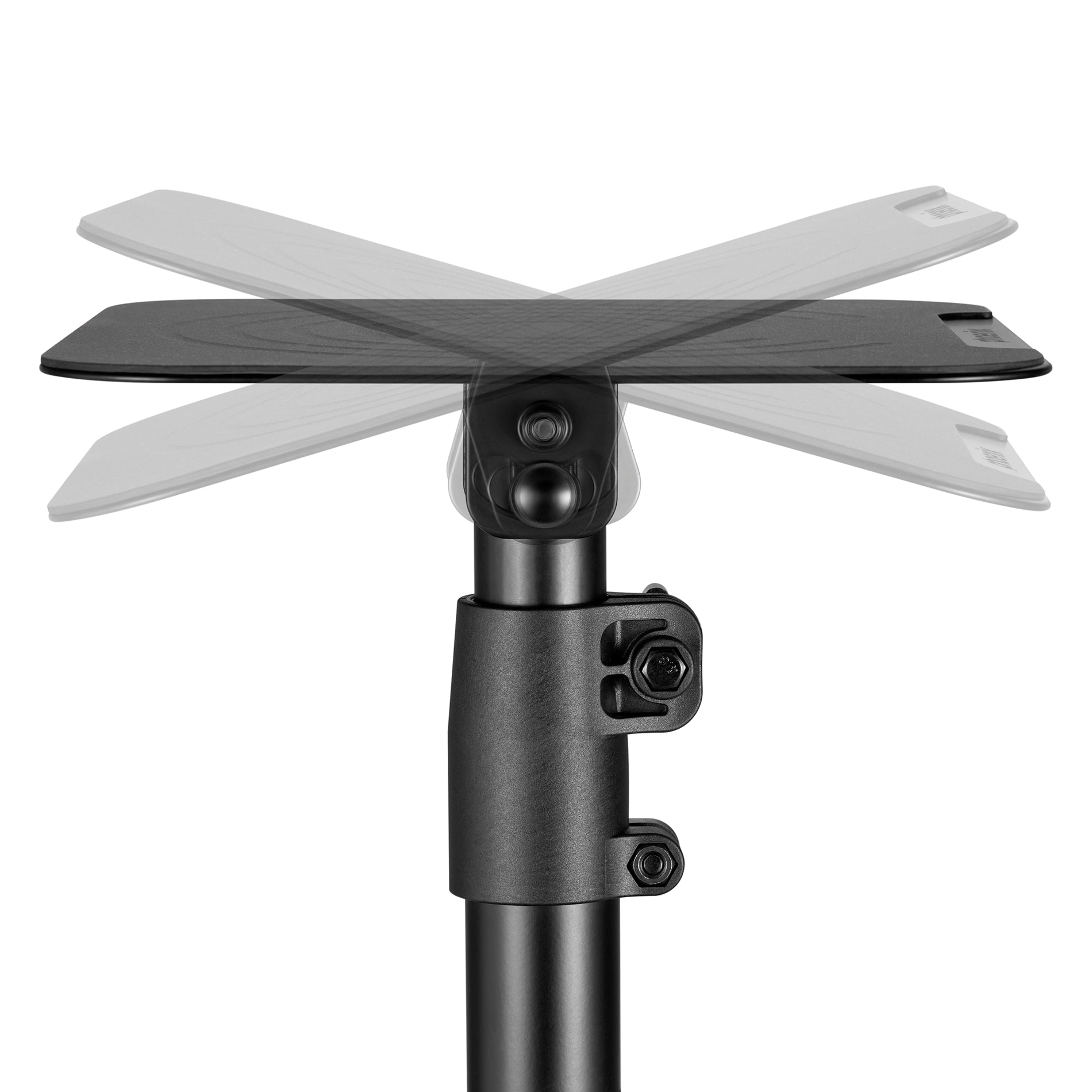 Soportes universales phoenix para altavoces de escritorio - ajustables en altura e inclinación