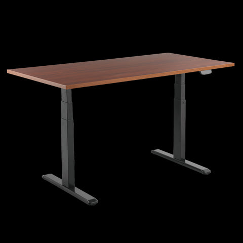 Signa estructura ajustable para escritorio doble motor y 3 segmentos negra