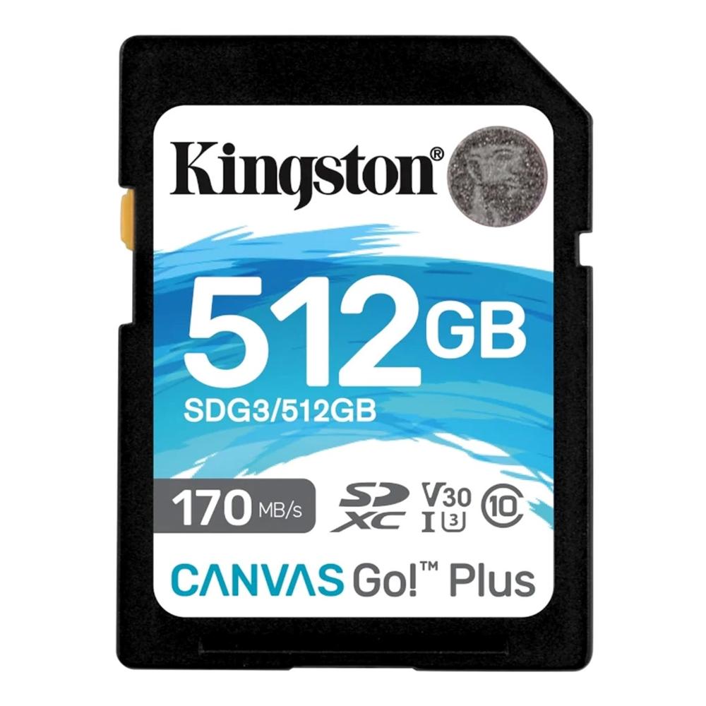 Memoria sd 512gb kingston canvas go! plus