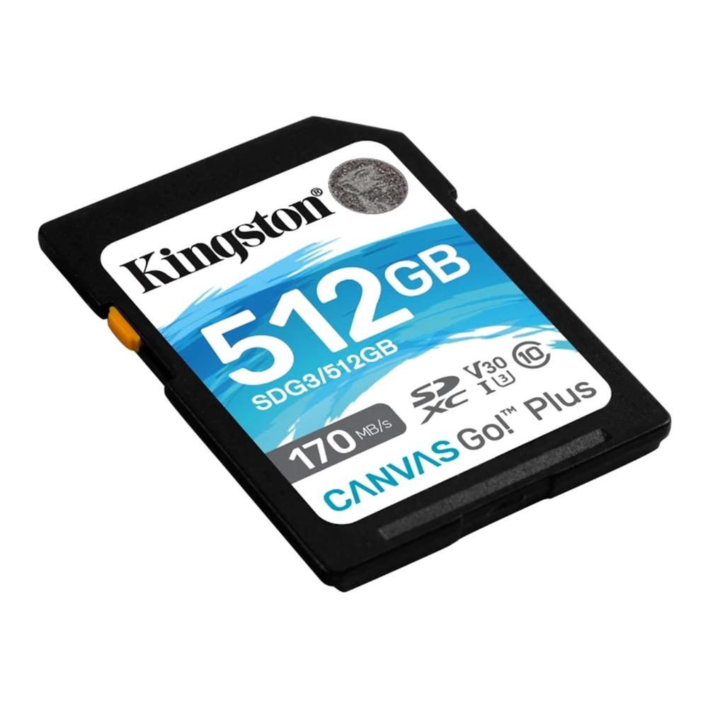 Memoria sd 512gb kingston canvas go! plus