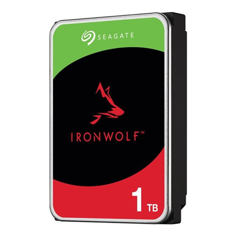 Disco duro interno seagate ironwolf 1tb 3.5pulgadas sata 6gb - s