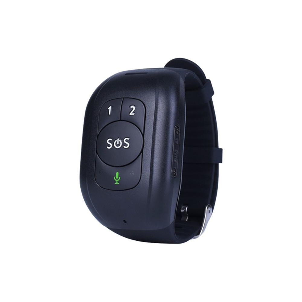 Pulsera de actividad leotec senior smart band 4g gps negra