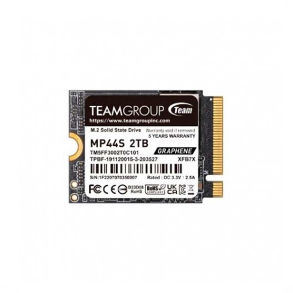 Disco duro interno ssd teamgroup mp44s 2tb m.2 pci express 4.0