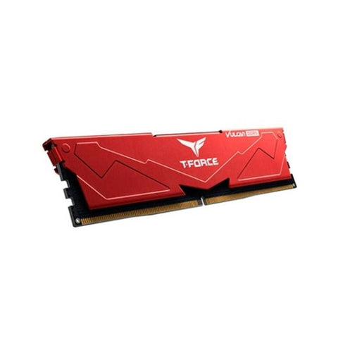 Memoria ram teamgroup t - force vulcan rojo ddr5 2x16gb 32gb cl40