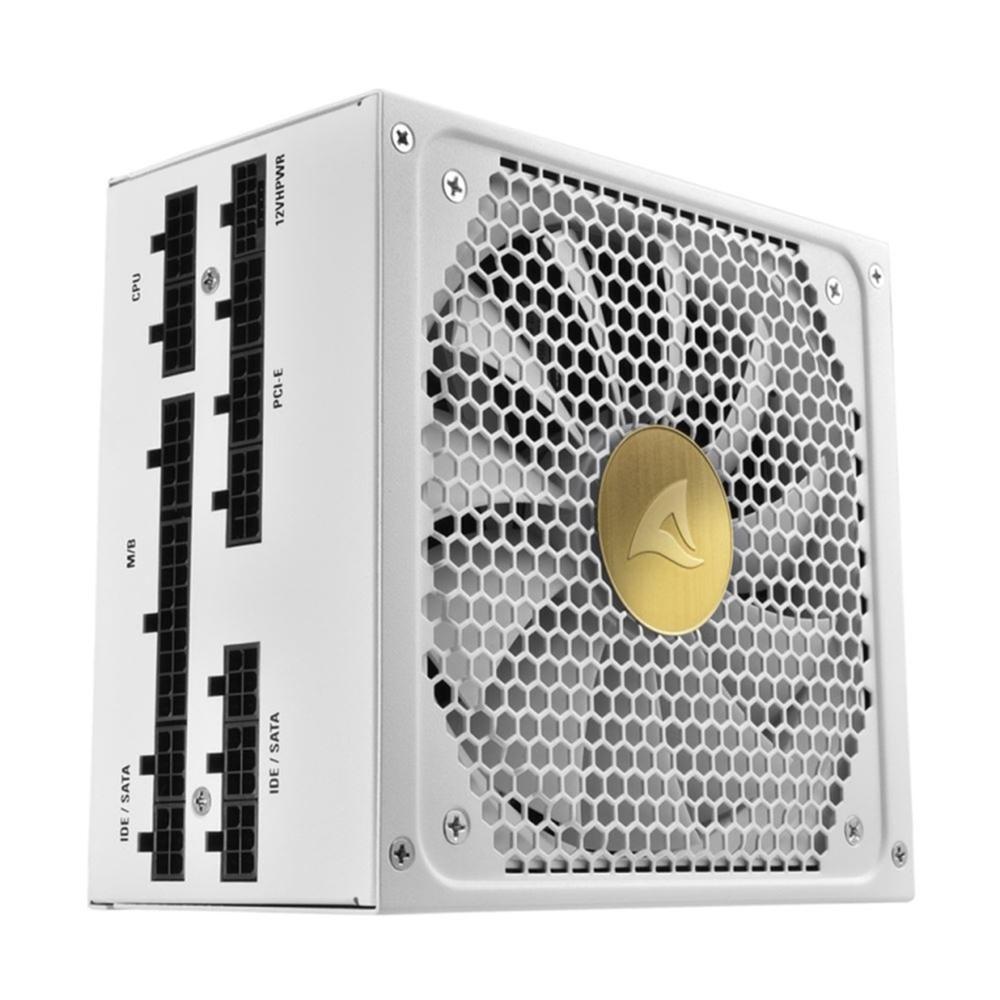 Fuente de alimentacion sharkoon rebel p30 gaming atx 1000w blanca