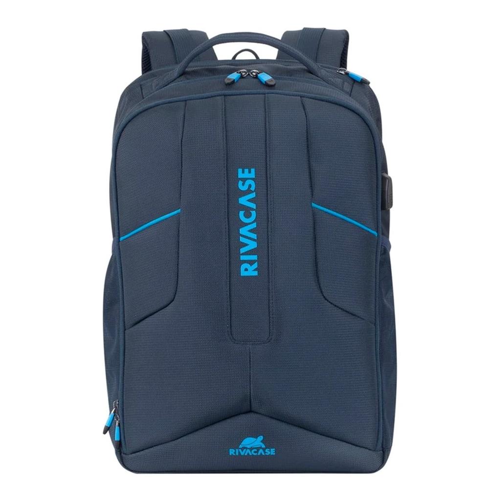 Mochila gaming rivacase 7861 borneo eco para portatil 17.3pulgadas azul oscuro