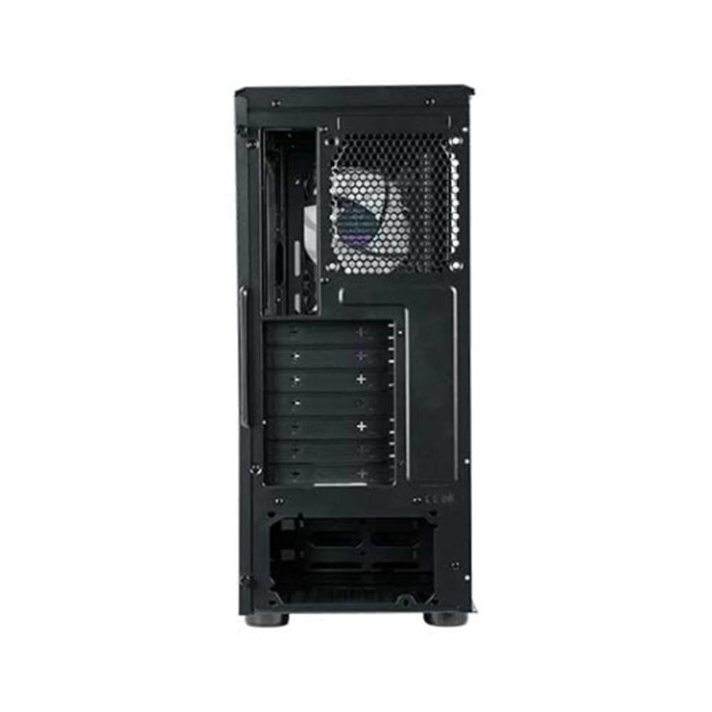 Caja ordenador gaming cooler master cmp 520 atx argb cristal templado negro