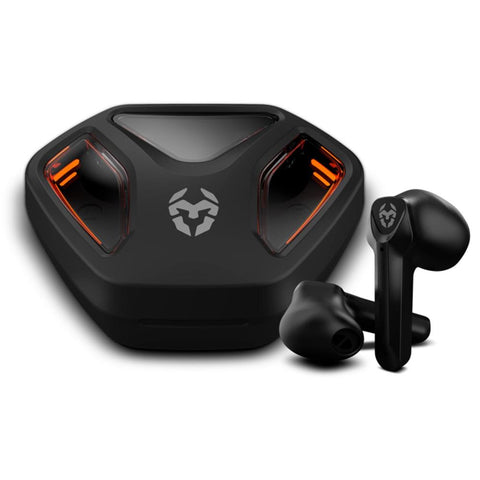 Auriculares gaming krom kall inalambrico negro