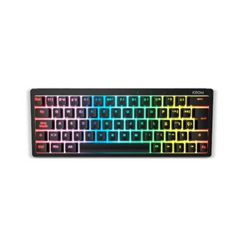 Teclado gaming krom kreator negro