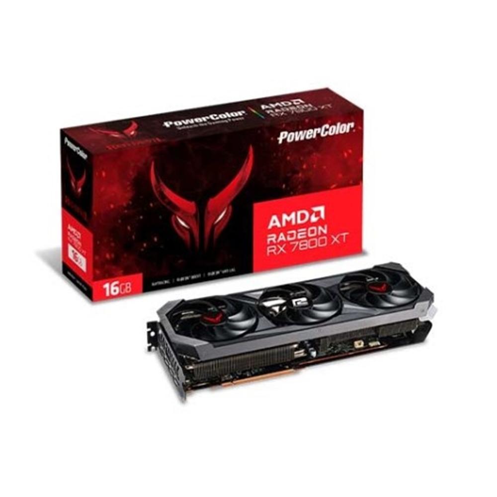 Tarjeta grafica powercolor amd radeon rx 7800 xt red devil 16gb gddr6