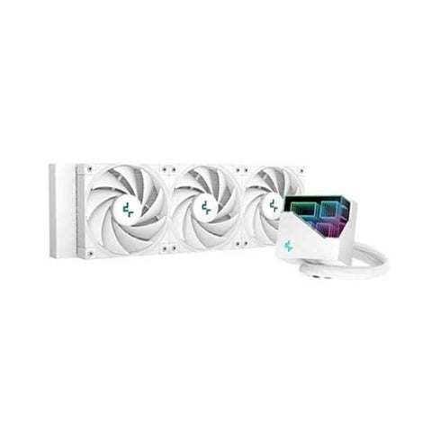 Kit de refrigeracion liquida deepcool lt720 argb 360mm argb blanco