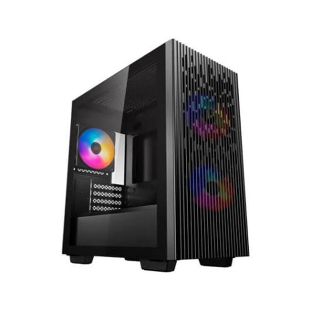 Caja ordenador gaming deepcool matrexx 40 3f m - atx argb cristal templado negro