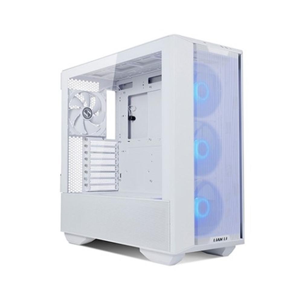 Caja ordenador gaming lian li lancool iii e - atx argb cristal templado blanco