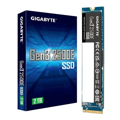 Disco duro m2 ssd gigabyte gen3 2500e 2tb pcie 3.0x4 nvme 1.3