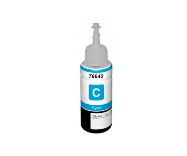 Botella tinta compatible dayma epson t6642 cian 100 ml premium