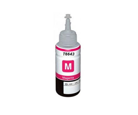 Botella tinta compatible dayma epson t6643 magenta 100 ml premium