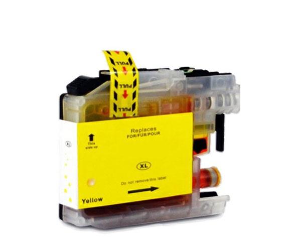 Cartucho de tinta compatible dayma brother lc225 xl amarillo