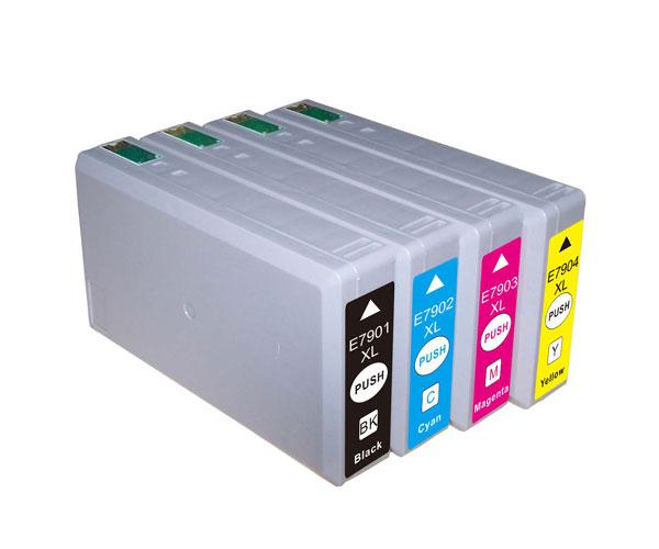 Cartucho de tinta compatible epson t7913 - t7903 - t7893 magenta