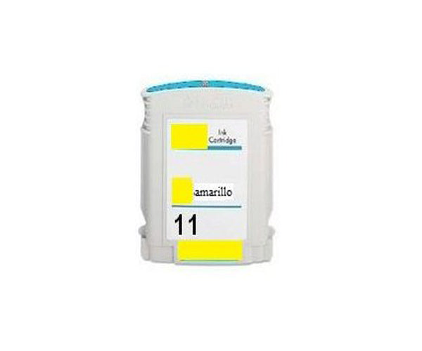 Cartucho de tinta compatible dayma hp n11 amarillo c4838ae