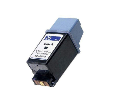 Cartucho de tinta compatible dayma hp n20  negro c6614a