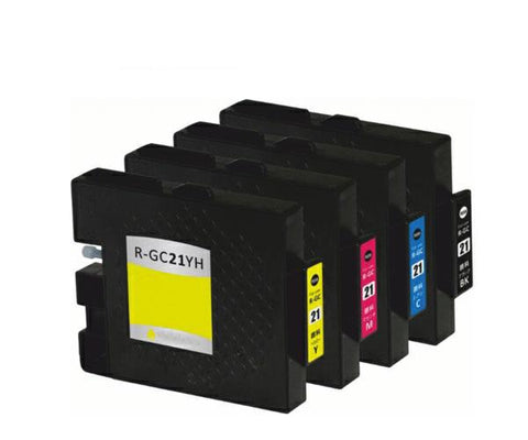 Cartucho de tinta compatible dayma ricoh gc21 negro gel