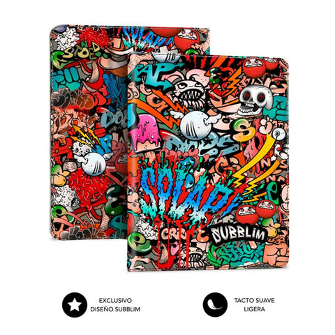 Funda subblim trendy case para tablet 10.1pulgadas graffiti