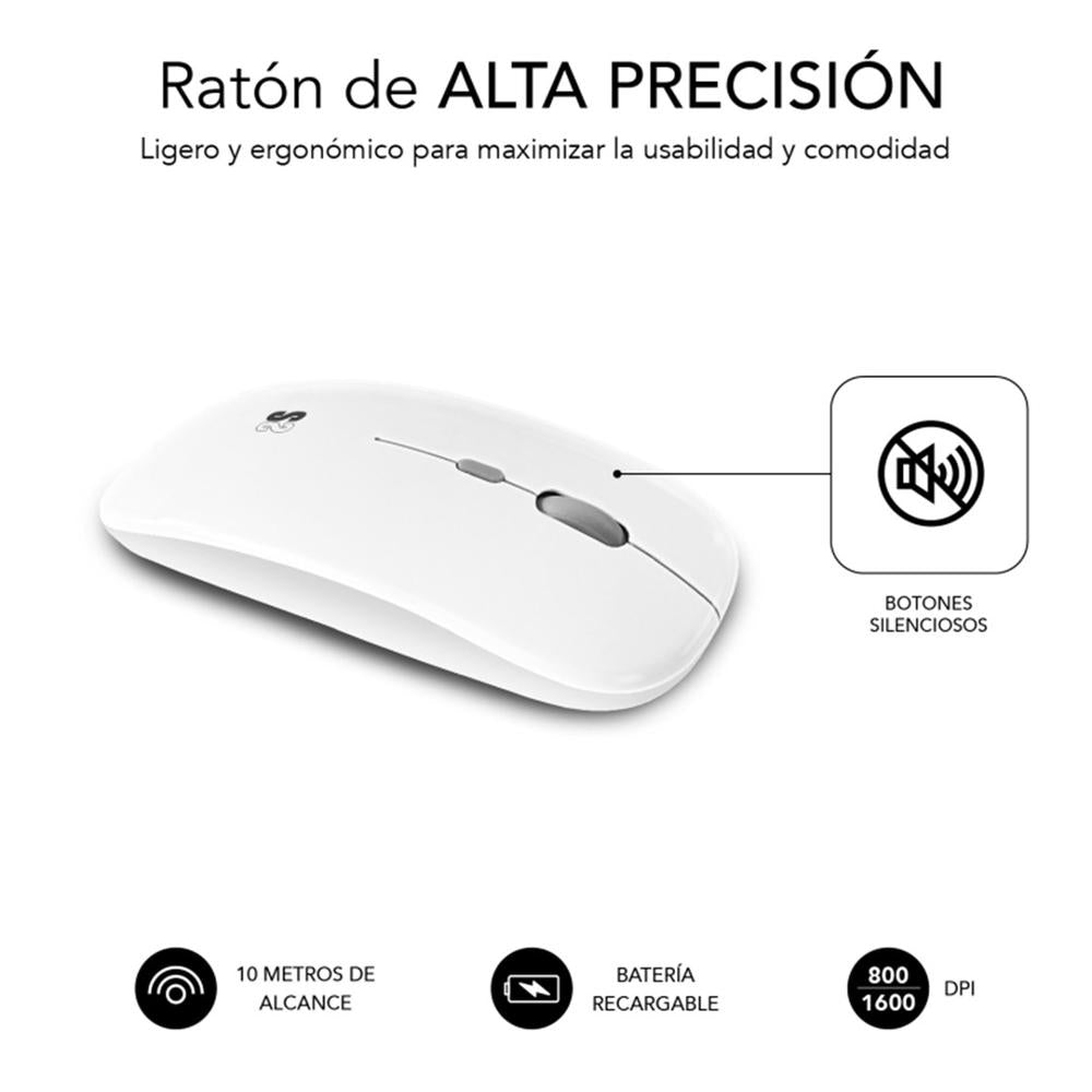 Teclado + raton subblim subkbc - oco010 inalambrico