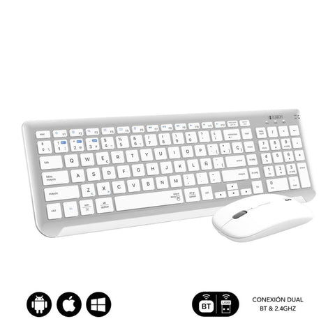 Teclado + raton subblim subkbc - dcep10 inalambrico