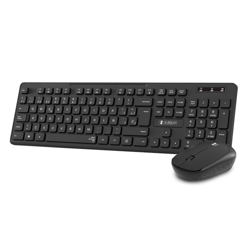 Teclado + raton subblim subkbc - cssw10 inalambrico