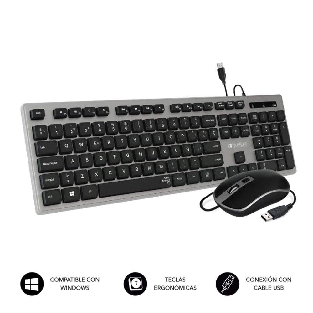 Teclado + raton subblim subkbc - ceke50