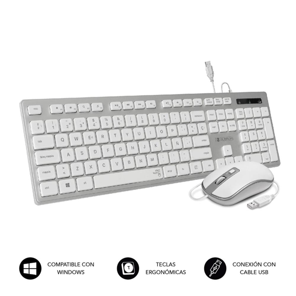 Teclado + raton subblim subkbc - ceke60