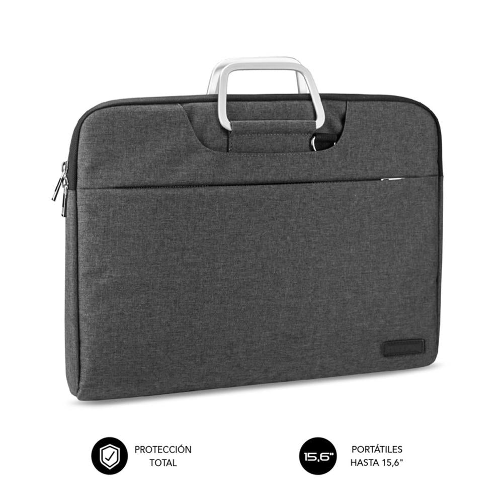 Funda subblim business laptop sleeve para portatil 15.6pulgadas gris