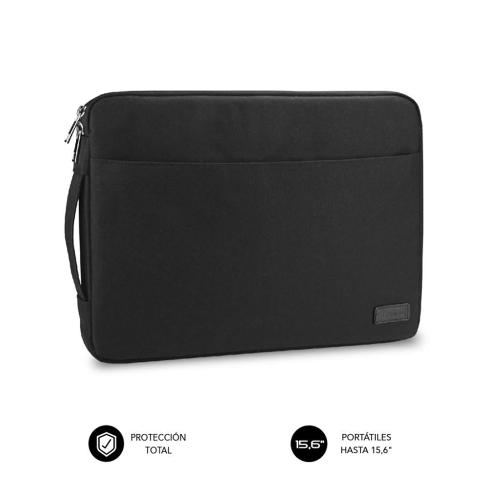 Funda subblim urban laptop sleeve para portatil 15.6pulgadas negro