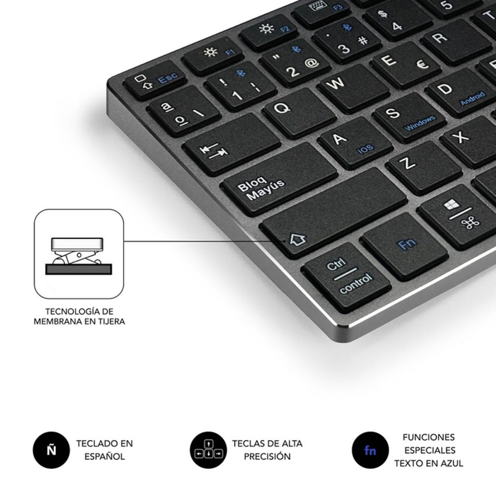 Teclado subblim sub - kb - 3ade301 inalambrico