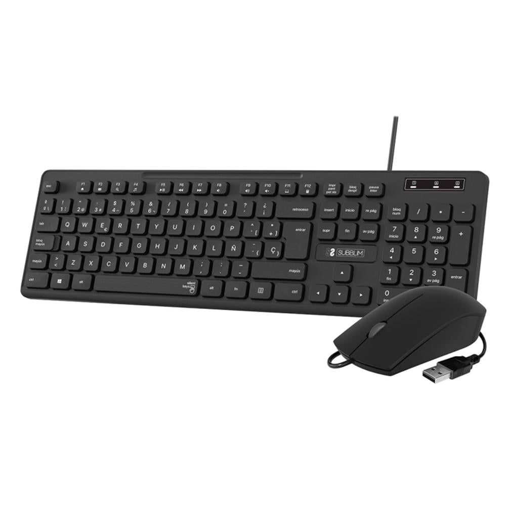 Teclado + raton subblim subkbc - cssk01